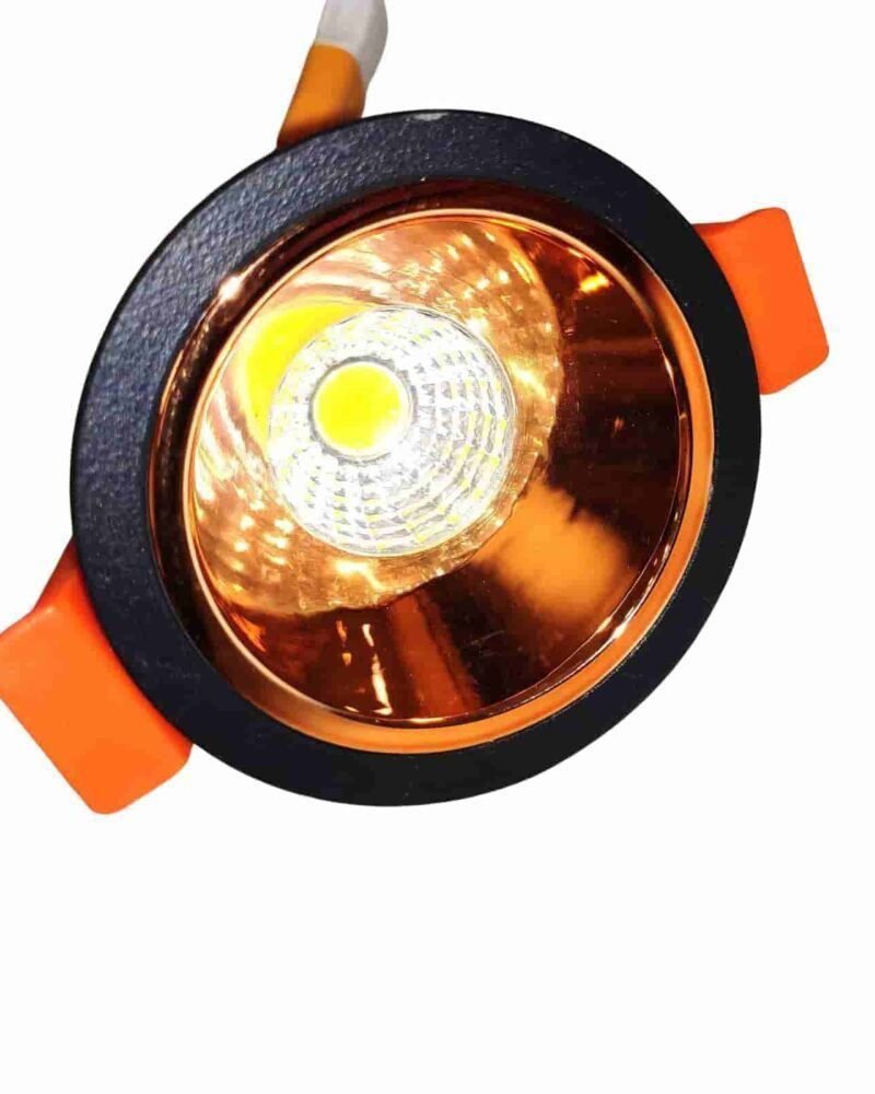 LED COB Light Black And Rose Gold 5W