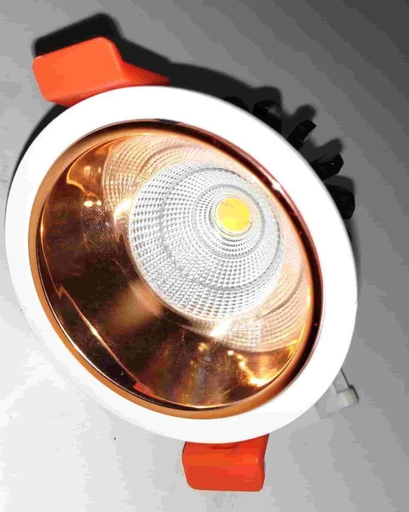 LED COB Light White And Rose Gold 12W