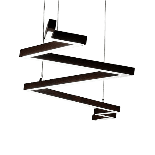 Zig-Zag Linear Hanging Light